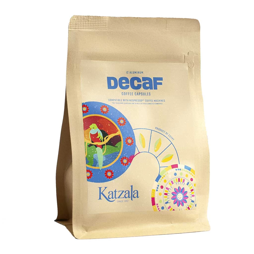 Katzala Decaf Coffee Capsules - 12 Capsules